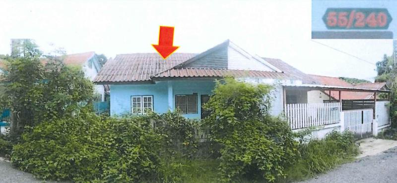 บ้านแฝดหลุดจำนอง ธ.ธนาคารอาคารสงเคราะห์ ชลบุรี สัตหีบ พลูตาหลวง