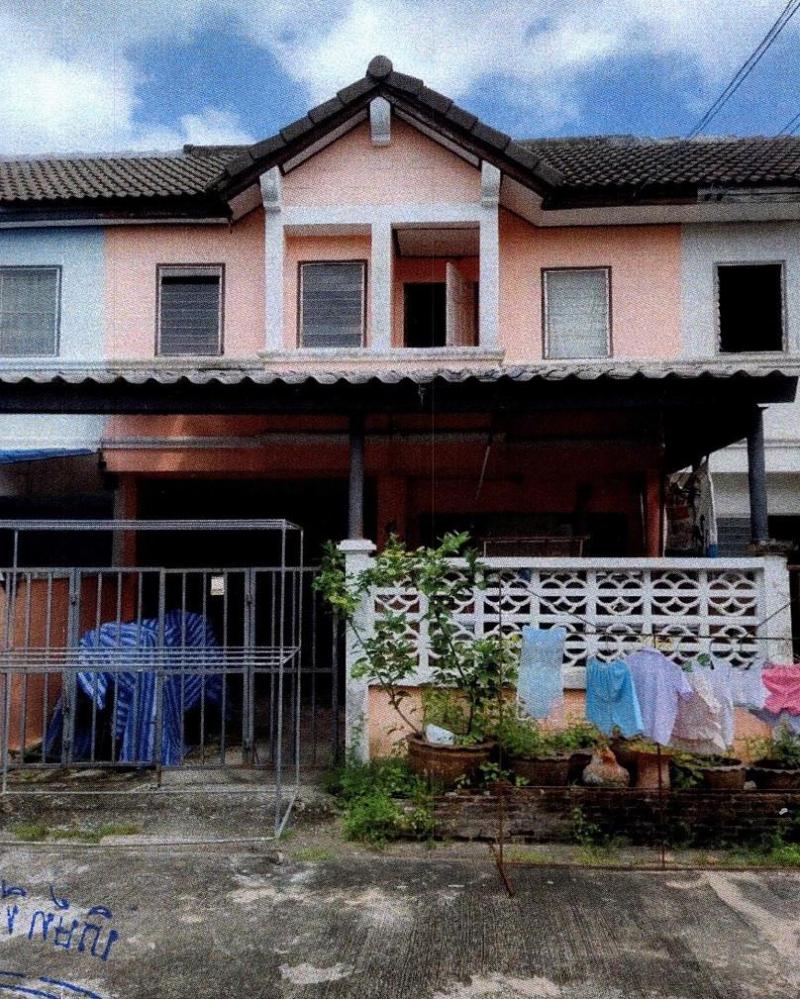 ทาวน์เฮ้าส์หลุดจำนอง ธ.ธนาคารอาคารสงเคราะห์ ปทุมธานี ธัญบุรี บึงน้ำรักษ์(คลองฝั่งเหนือ)