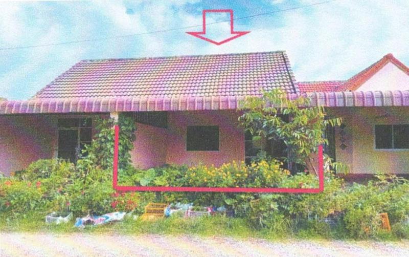 ทาวน์เฮ้าส์หลุดจำนอง ธ.ธนาคารอาคารสงเคราะห์ สงขลา สิงหนคร ม่วงงาม