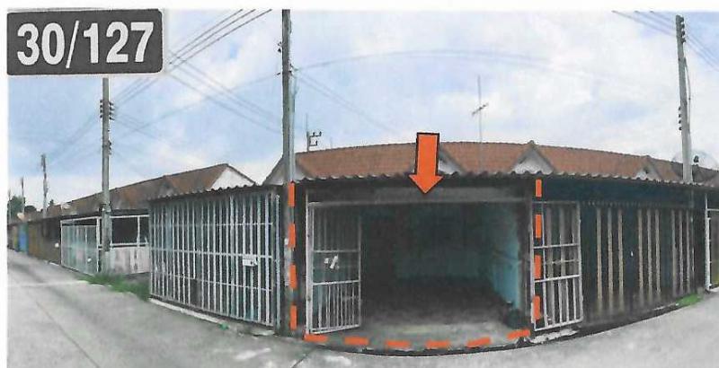 ทาวน์เฮ้าส์หลุดจำนอง ธ.ธนาคารอาคารสงเคราะห์ ฉะเชิงเทรา แปลงยาว วังเย็น