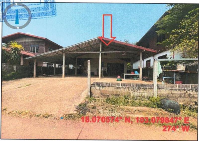 บ้านเดี่ยวหลุดจำนอง ธ.ธนาคารอาคารสงเคราะห์ หนองคาย โพนพิสัย จุมพล