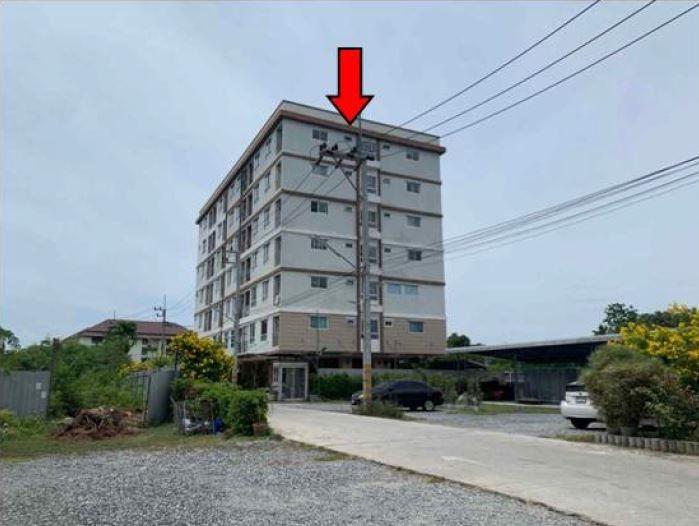 คอนโดหลุดจำนอง ธ.ธนาคารอาคารสงเคราะห์ ชลบุรี เมืองชลบุรี หนองไม้แดง