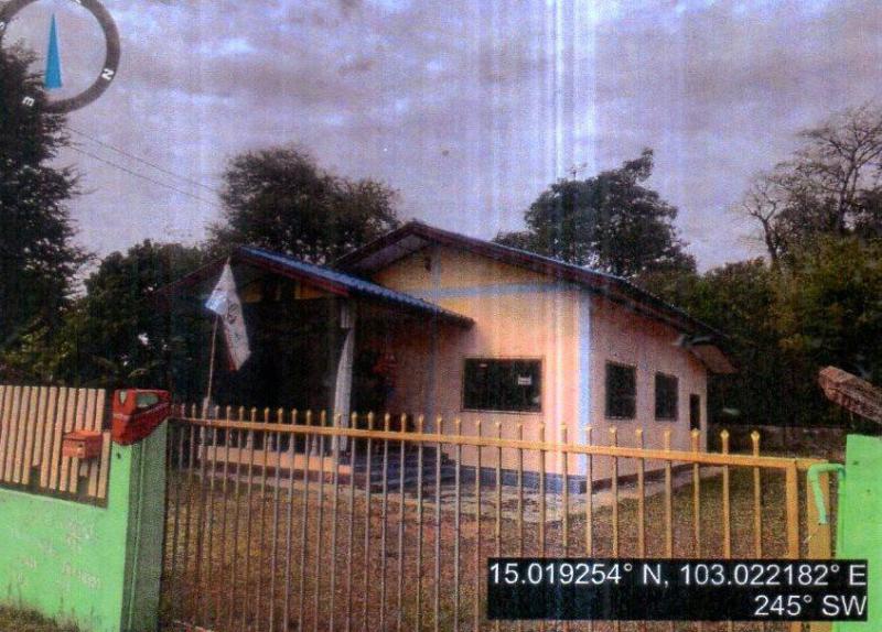 บ้านเดี่ยวหลุดจำนอง ธ.ธนาคารอาคารสงเคราะห์ บุรีรัมย์ เมืองบุรีรัมย์ หนองตาด