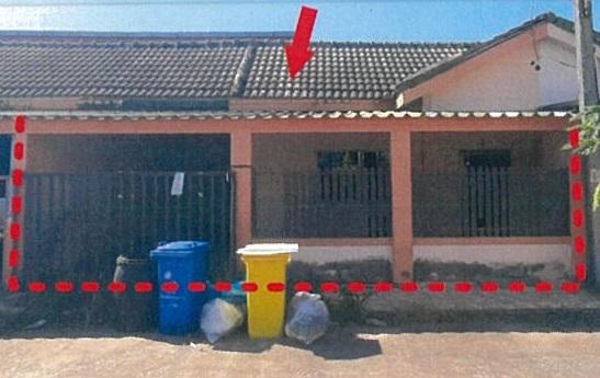 ทาวน์เฮ้าส์หลุดจำนอง ธ.ธนาคารอาคารสงเคราะห์ ปราจีนบุรี กบินทร์บุรี นนทรี