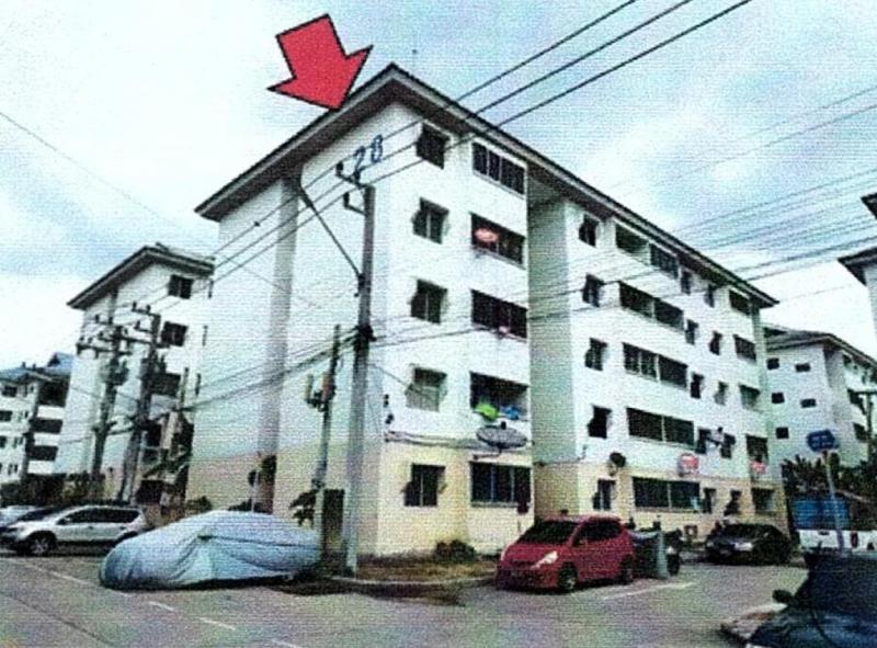 คอนโดหลุดจำนอง ธ.ธนาคารอาคารสงเคราะห์ ปทุมธานี ลาดหลุมแก้ว คูบางหลวง