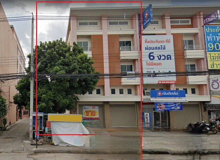 อาคารพาณิชย์หลุดจำนอง ธ.ธนาคารกรุงเทพ นครราชสีมา เมืองนครราชสีมา ในเมือง