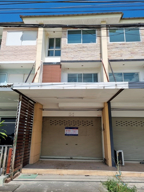 อาคารพาณิชย์หลุดจำนอง ธ.ธนาคารกรุงเทพ ชลบุรี บ้านบึง หนองบอนแดง